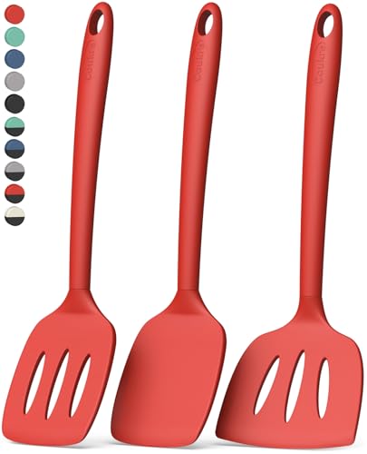 3 Pack Silicone Spatula Set