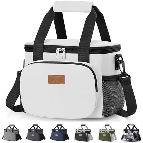 Large Lunch Bag Insulated Lunch Box Soft Cooler Cooling Tote for Adult Men Women