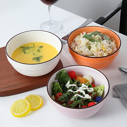 6" Ceramic Soup Bowls