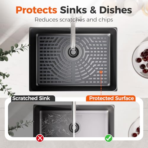 Silicone Sink Protector for Kitchen Sink (19x13 rear)