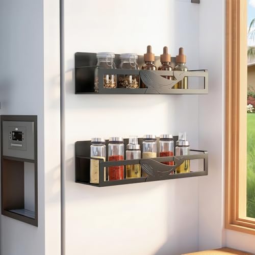 Magnetic Spice Rack for Refrigerator