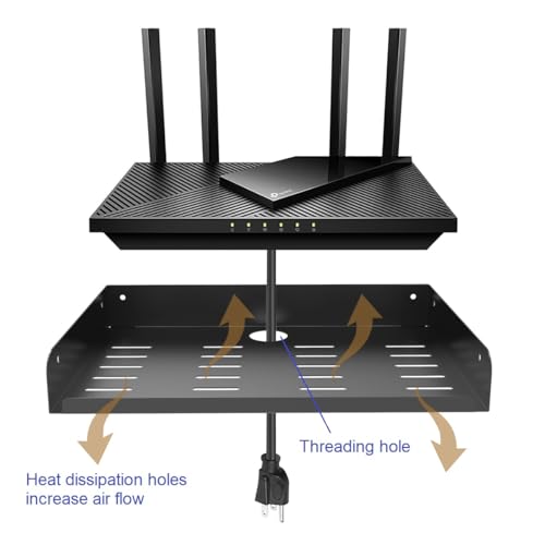 Metal Floating Wall Mounted Shelf Bracket for AV