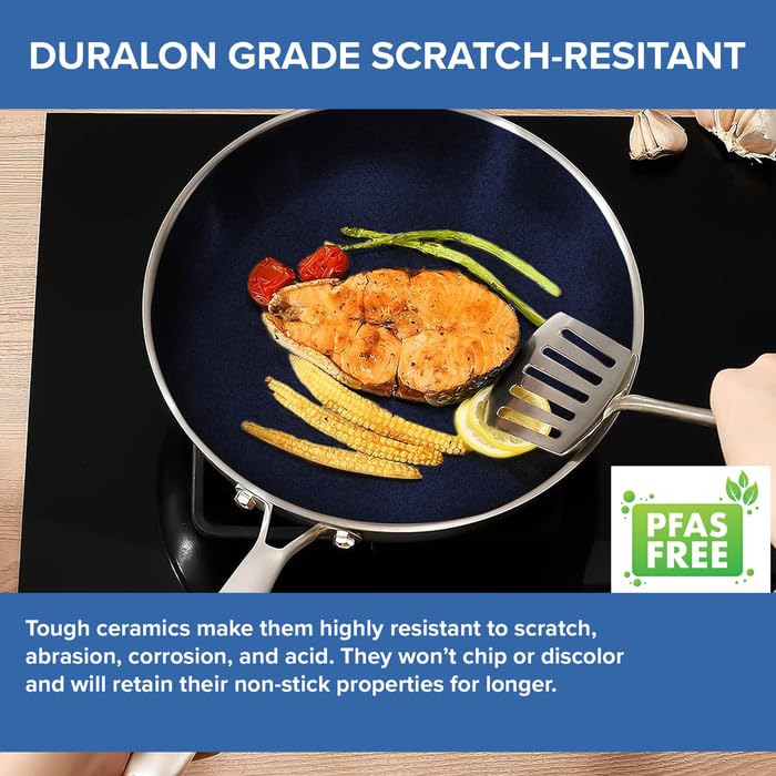 9pc Stainless Steel Pro (Duralon and Stainless Steel)