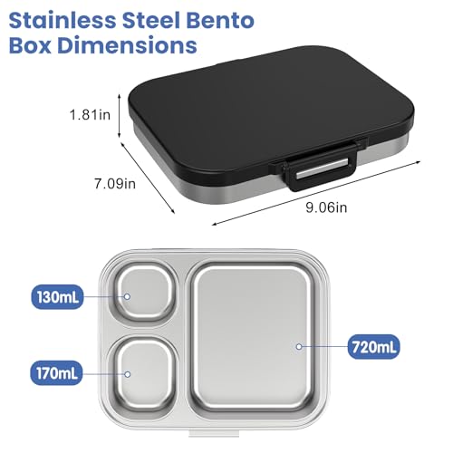 stainless steel lunch box ABS