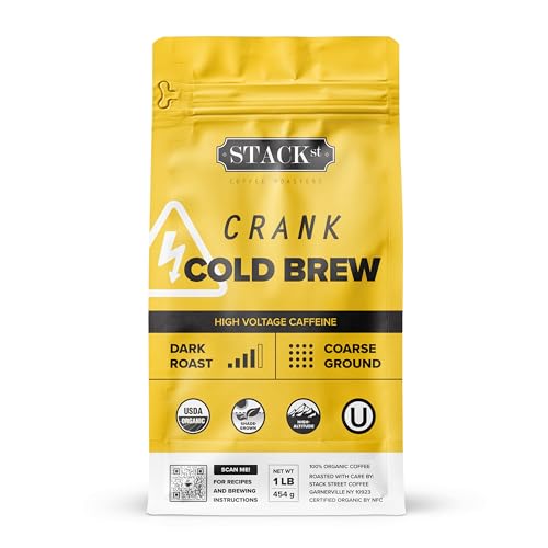 Organic Cold Brew Coffee Grounds
