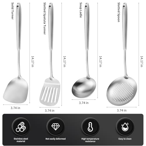 HLB Stainlss Steel Kitchen Utensils Set