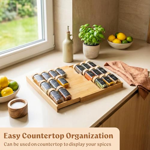 Spice Drawer Organizer