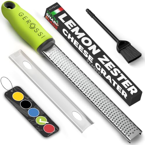 Stainless Steel Lemon Zester with Handle
