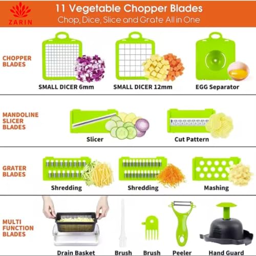 16‑in‑1 Vegetable Chopper & Slicer