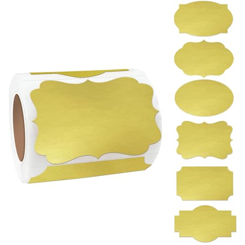 Fancy Shape Stickers Labels for Storage Box or Food Jars Holiday Present Stickers Christmas Gift Tags Stickers