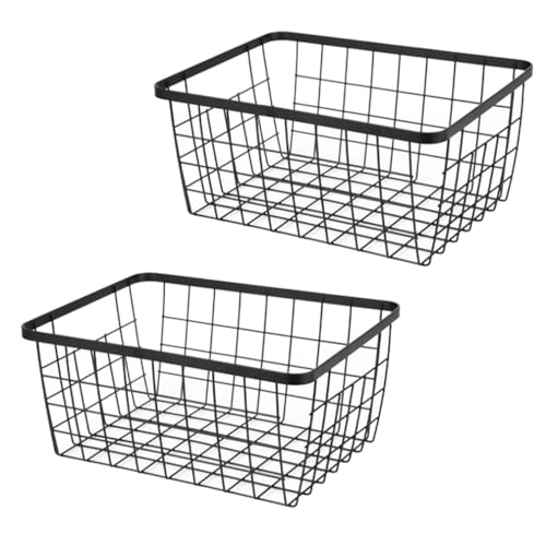 Farmhouse Decor Metal Wire Food Storage Organizer