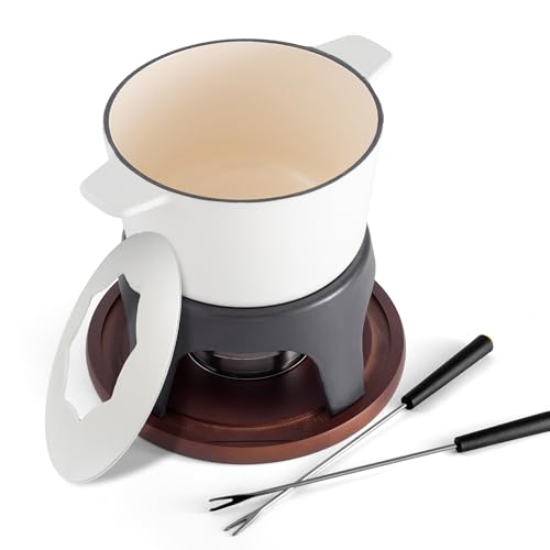 Sierra 11 Piece Cast Iron Fondue Set