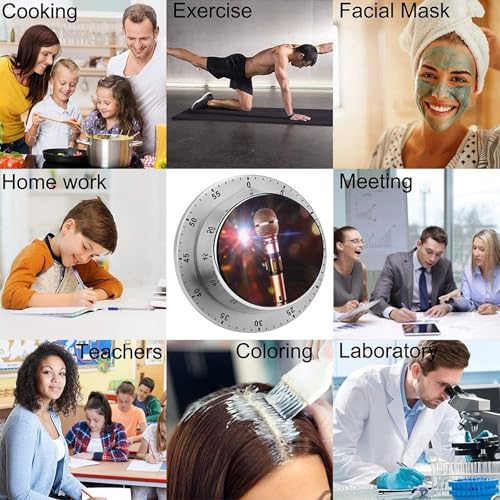 Karaoke Microphone Kitchen Timer (One Size / Karaoke Microphone)