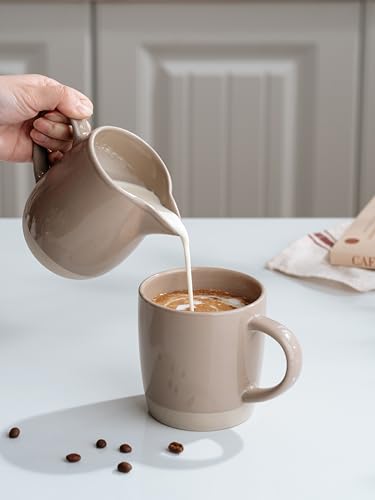 Milkyway Ceramic 10oz Sugar Bowl and 13oz Creamer with Handle