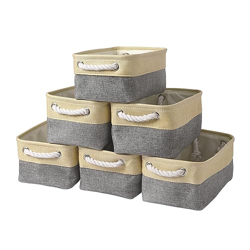 Small Storage Baskets for Shelves 1