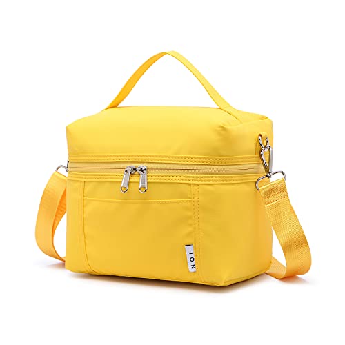 NOL Insulated Lunch Bags for Women Cooler Bag Lightweight Nylon Waterproof Lunch Box for Work