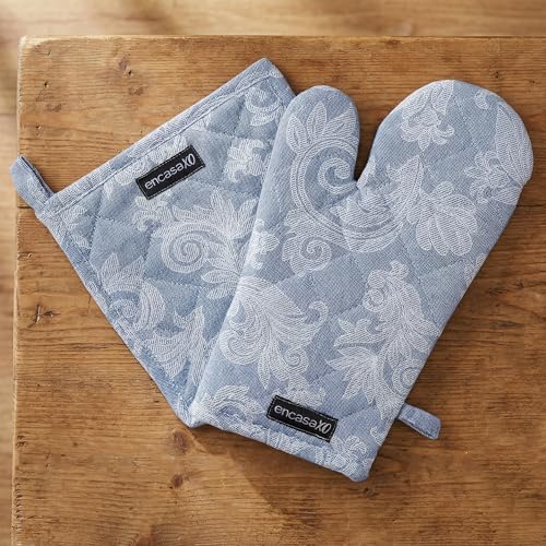Oven Microwave Hand Gloves Mitts for Kitchen Cooking & Baking