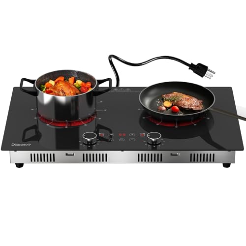 30 Inch Electric Cooktop Stove 240V