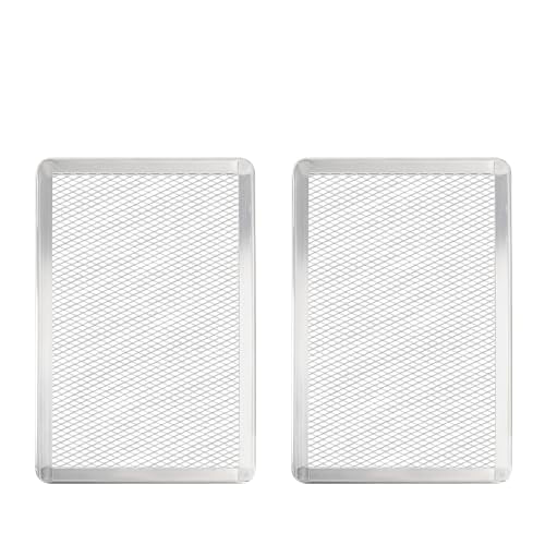 Square Pizza Screen Pan 2 Pack