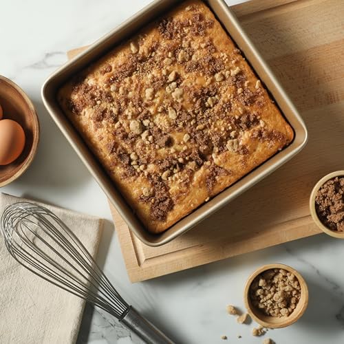 Gallen 9 Inch Square Nonstick Carbon Steel Cake Pan
