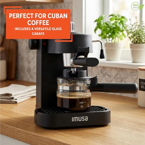 4 Cup Electric Espresso Cappuccino Coffee Maker