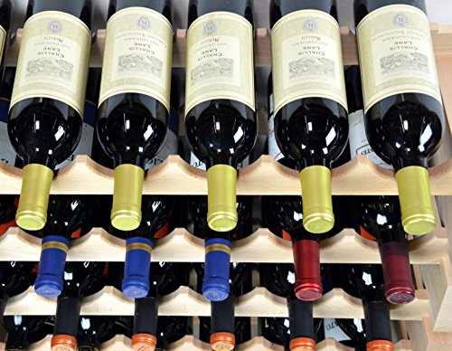 Modular Wine Rack Beech Wood 24