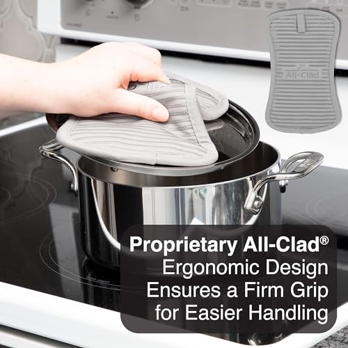 Premium Pot Holder & Hot Pad (Titanium / 1 Pack)