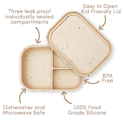 Silicone Bento Lunch Box for Kids