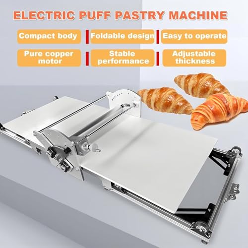 Professional electric dough roller
