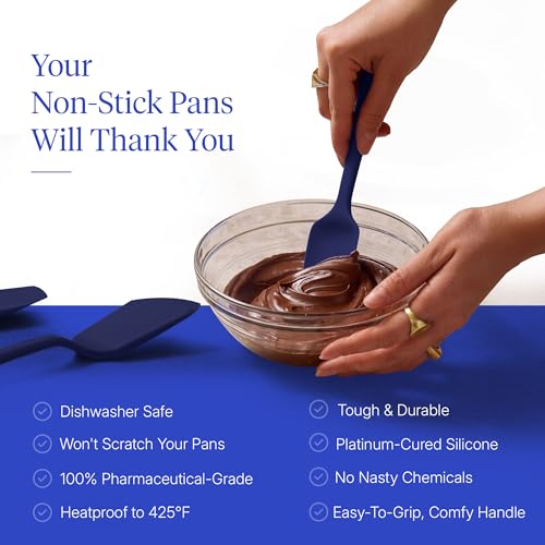 10 Piece Silicone Ultimate Kitchen Utensils Set (Navy / 10 - Piece Set)