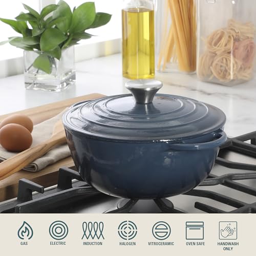 Addlestone Quart Enamel Cast Iron Dutch Oven