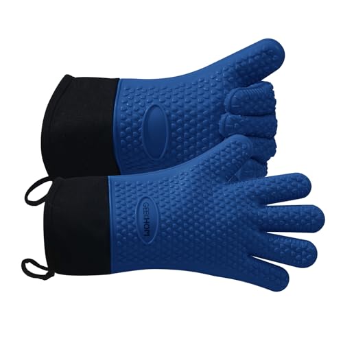 BBQ Gloves Grilling Gloves Heat Resistant Oven Gloves