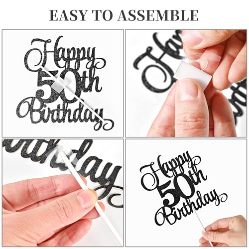 50th Birthday Cake Decorations