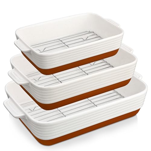 Casserole Dishes for Oven Set of 3