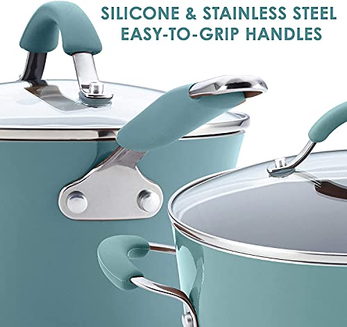 Cucina Ceramic Nonstick Saute Pan with Lid