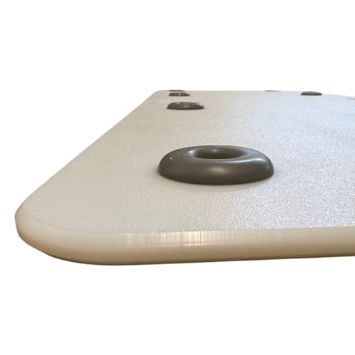 Big Game Cutting Chopping Board 3 (White/Feet / 32"L x 24"W)
