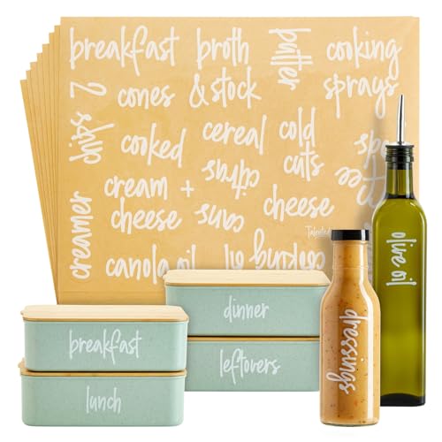 Pantry Labels Vinyl Rectangular Label
