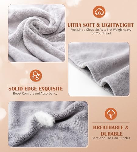 Microfiber Hair Towel Wrap