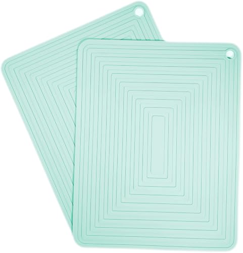 Silicone Trivets Mats Set 2 for Hot Dishes