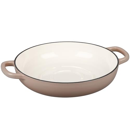 Enameled Cast Iron Dutch Oven Pot with Lid (Mocha)