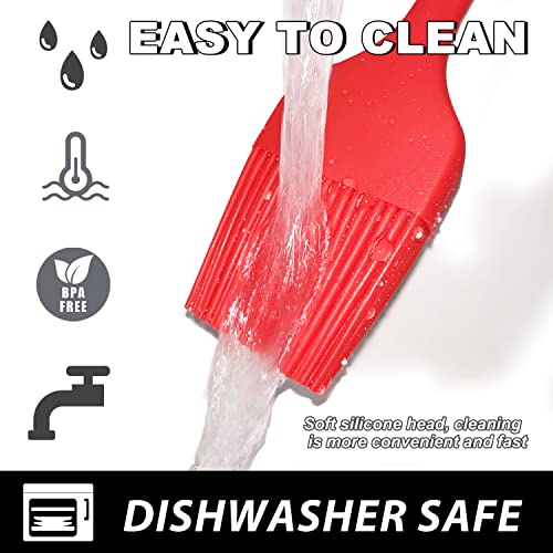 Silicone Basting Pastry Brushes Set