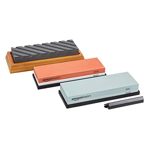 Whetstone Knife Sharpening Wet Stone Dual Sided with Non