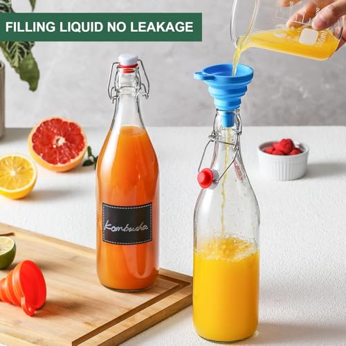 33OZ 1L SWING TOP GLASS BOTTLES