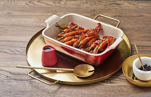 Stoneware Heritage Rectangular Dish