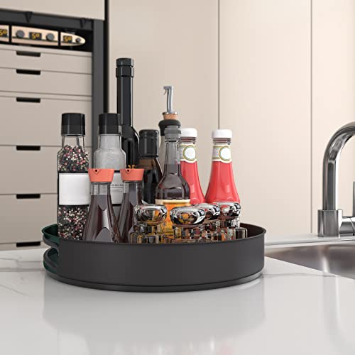 Lazy Susan Turntable Spice Rack Organizer for Kitchen Cabinet