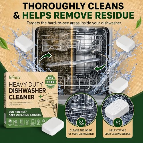 Heavy Duty Dishwasher Cleaner & Deodorizer