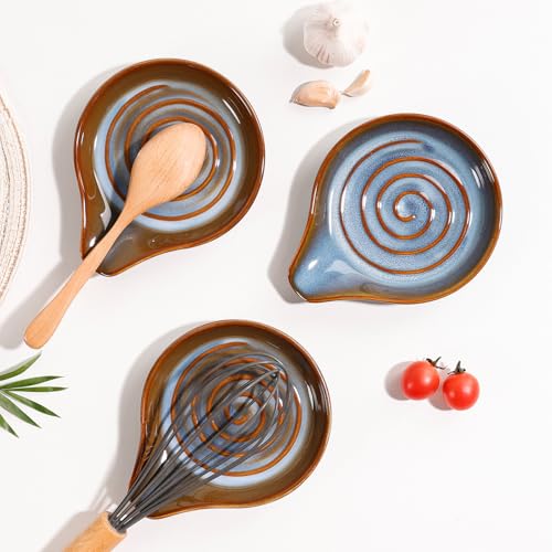 Ceramic Stove Top & Counter Spoon Holder