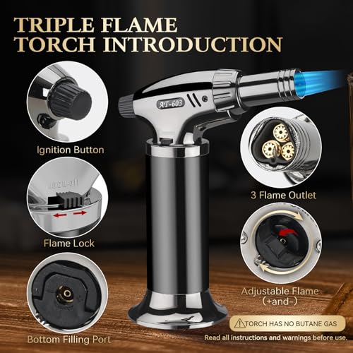 Whiskey Smoker Kit with Torch
