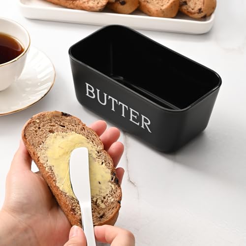 Butter Dish With Lid And Knife