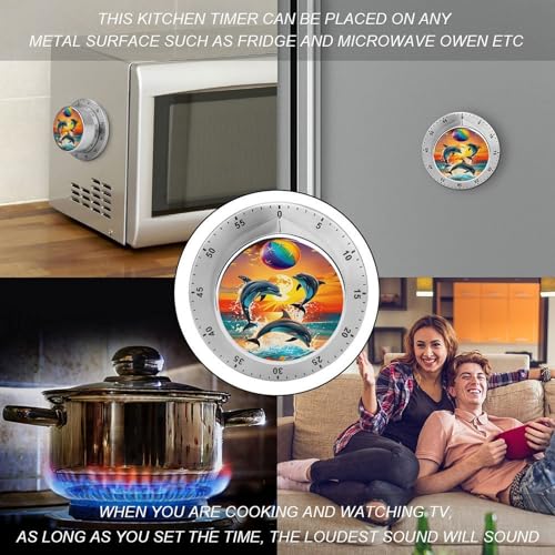 Dolphin Kitchen Timer (Style-6 / One Size)